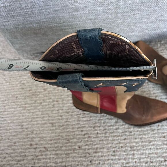 Crush by Durango Women's Stars and Stripes Flag Western Boot - Picture 8 of 13